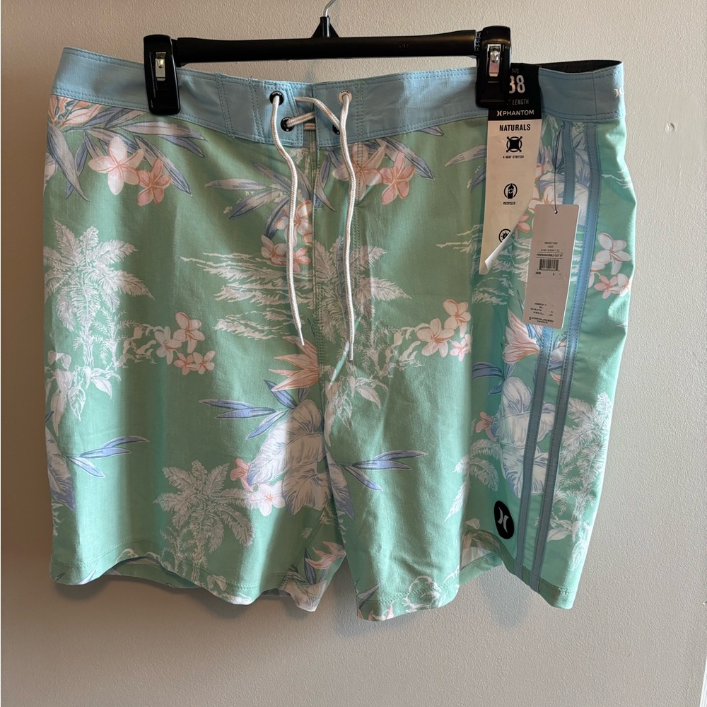 Hurley Men's Phantom Naturals Tailgate Swimming Shorts